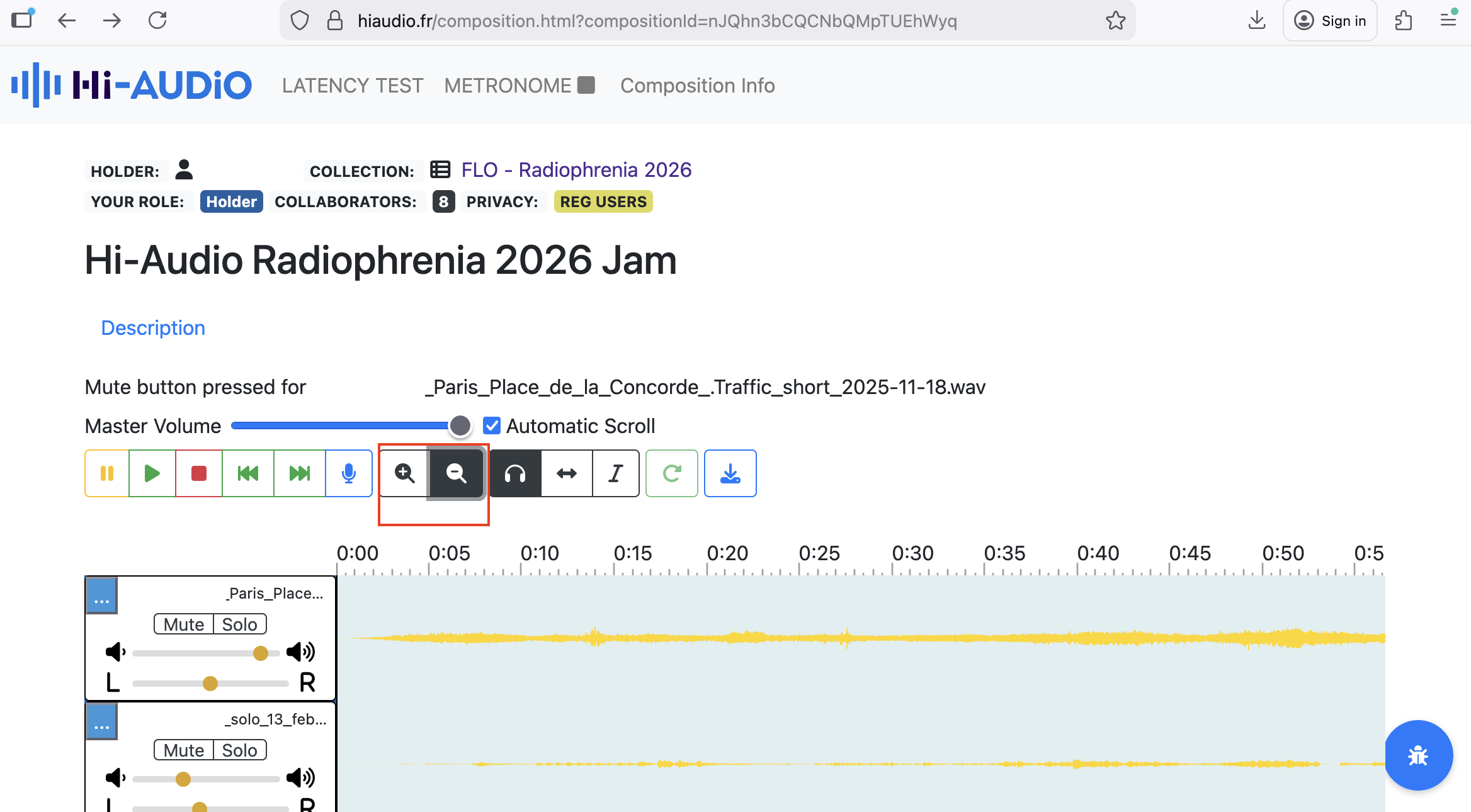 Unresponsive zoom controls